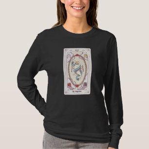 Camiseta Vibrações Místicas Celestiais de Bruxa Fases Espir