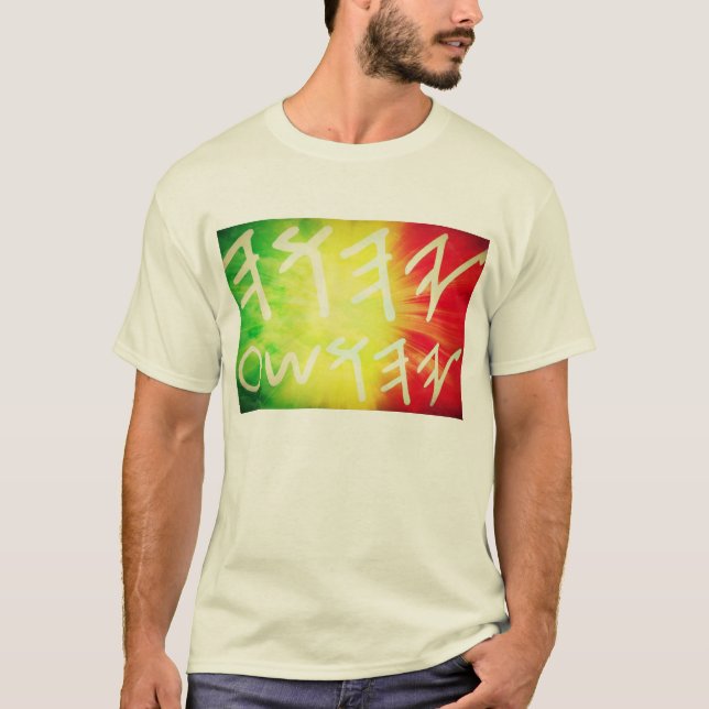 Camiseta Vibrações positivas (Frente)
