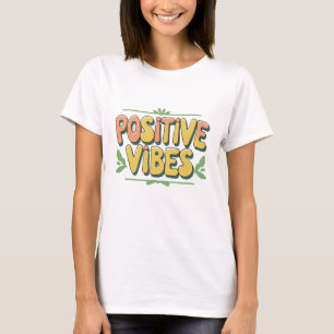 Camiseta Vibrações positivas 