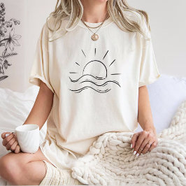 Camiseta Vibrações Positivas do Sol Verão