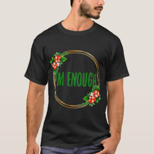 Camiseta vibrações positivas para a aceitação da vida e o a