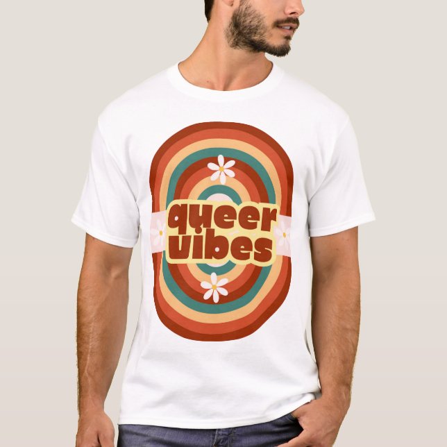 Camiseta Vibrações Queer (Frente)