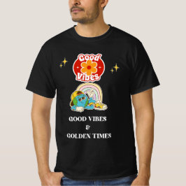 Camiseta Vibrações Retrô Boas Personagem Terra