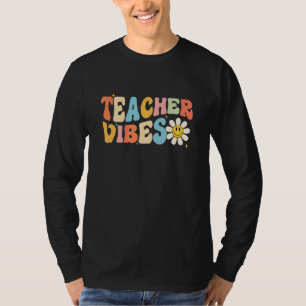 Camiseta Vibrações Retro Groovy de Professor Inspirador Col