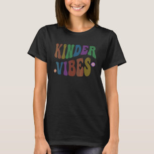 Camiseta Vibrações Retro Kinder Professor Olá Jardim de Inf