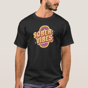 Camiseta Vibrações Sóbrias Recuperação AA NA Sobriedade
