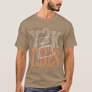 Camiseta Vibrações Y2K Disquete Grunge Retrô