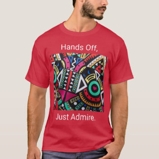 Camiseta Vibrant Afro-Centric Geometric Pattern – Bold Trib