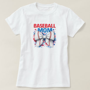 Camiseta Vibrant Beisebol Arco MAMA - Cute Dia de Jogo