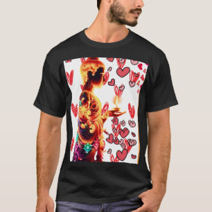 Camiseta 🕊️ ✨ Vibrant Buddha Trabalho de arte 🌸 ❤️ - Um S