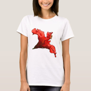 Camiseta Vibrant Hibiscus Flower