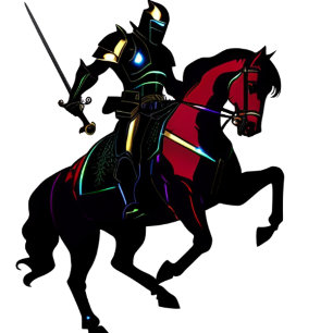 Camiseta Vibrant Knight Coffee Mug