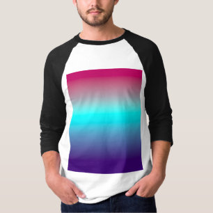Camiseta Vibrant Magenta to Deep Purple Smooth Abstract