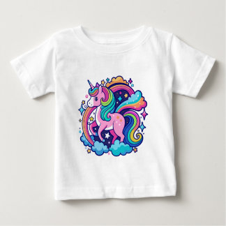 Camiseta Vibrant Unicorn Fantasy