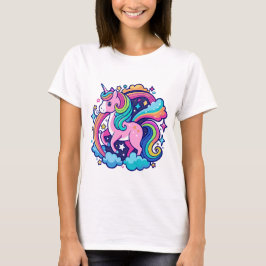 Camiseta Vibrant Unicorn Fantasy
