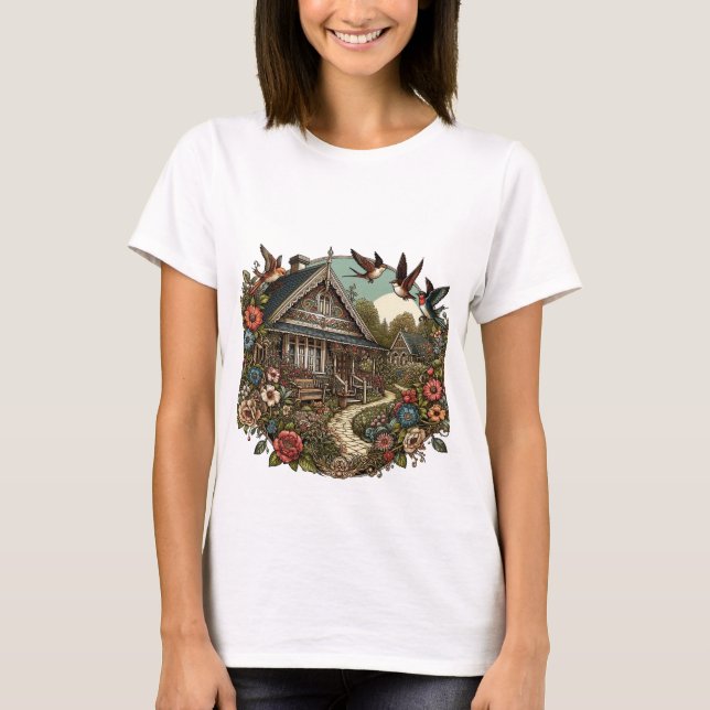 Camiseta Vibrant Vibes Tee (Frente)