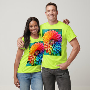 Camiseta Vibrante Bloom de Esperança e Joy Design