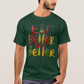 Camiseta Vibrante Delícia Vegetal Celebre o Estilo de Vida 