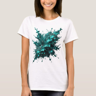 Camiseta Vibrante Prata com Declaração INVICTA