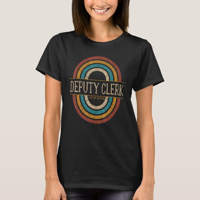 Camiseta Vice-Clerk Vintage Retro (Frente)