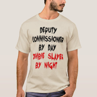 Camiseta Vice-Comissário Zombie Slayer