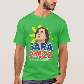 Camiseta Vice-presidente da Sara All VP 2022 Duterte Inday