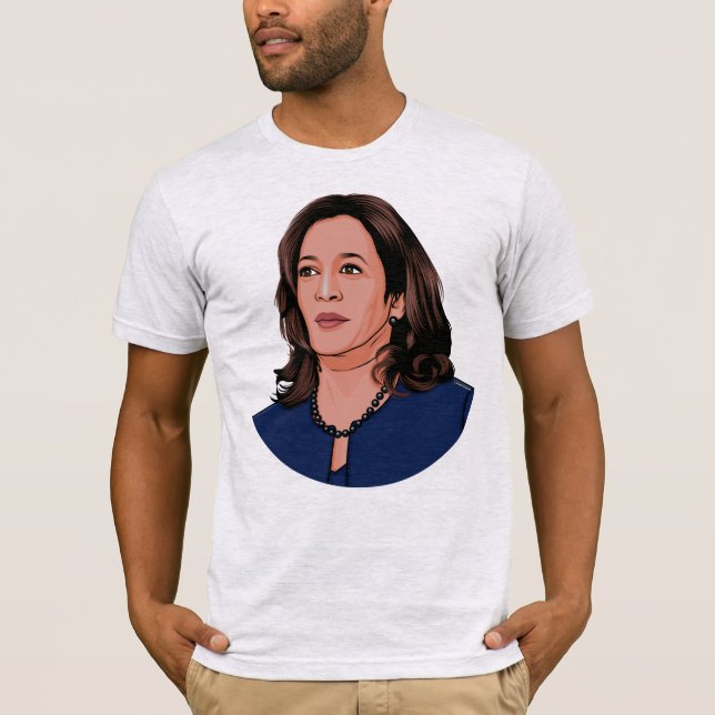 Camiseta Vice-Presidente Kamala Harris (Frente)