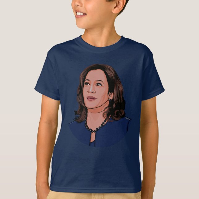 Camiseta Vice-Presidente Kamala Harris (Frente)