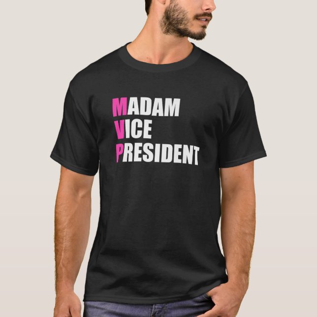 Camiseta Vice-Presidente Kamala Harris Premium (Frente)