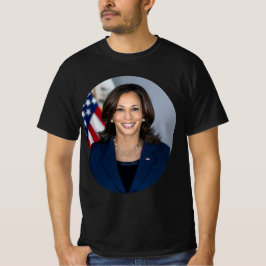 Camiseta Vice-Presidente Kamala Harris - Valor da Foto Ofic
