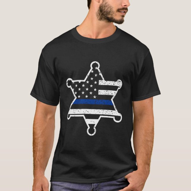 Camiseta Vice-xerife Hoodie (Frente)