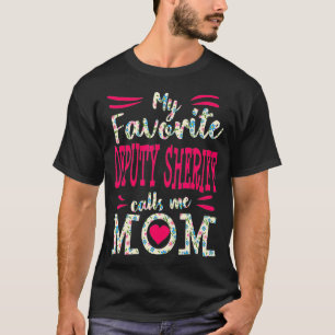 Camiseta Vice-Xerife Meu Policial Favorito Me Liga
