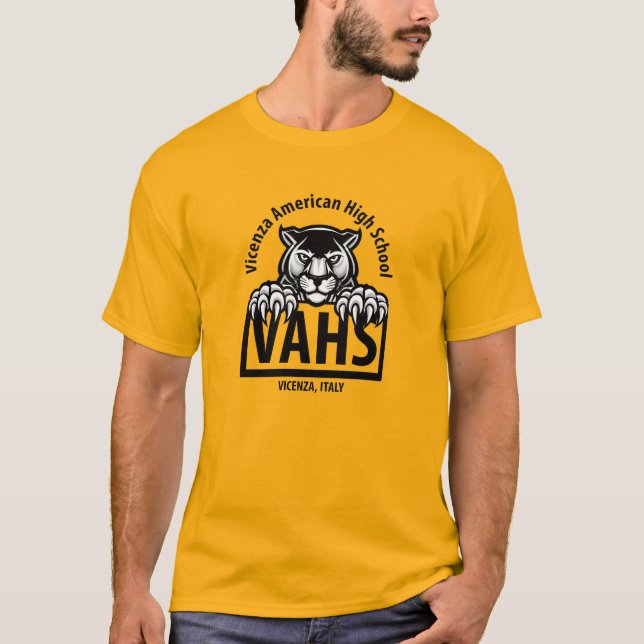 Camiseta Vicenza Cougars VAHS (Frente)