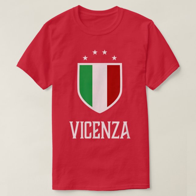 Camiseta Vicenza, Itália - Itália (Frente do Design)