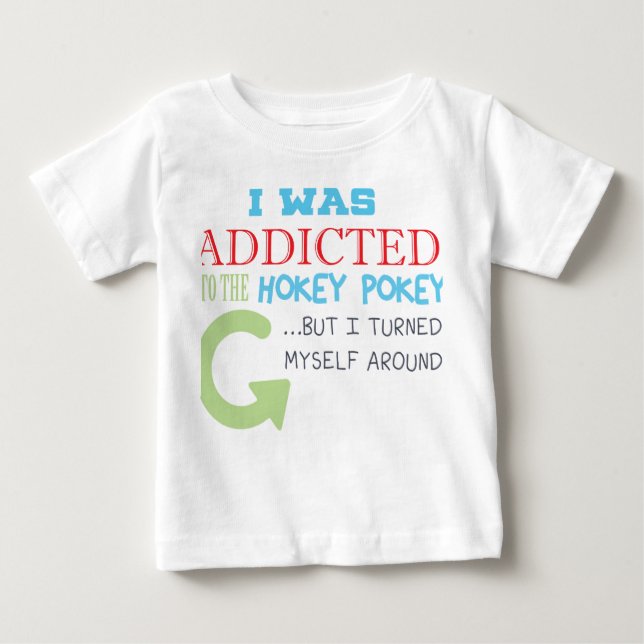Camiseta Viciado ao pokey do hokey (Frente)