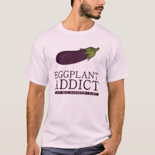 Camiseta viciado da beringela