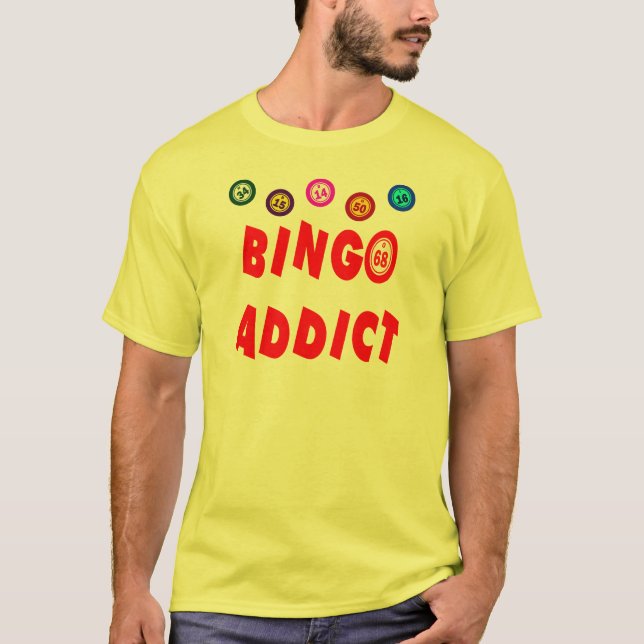 CAMISETA VICIADO DO BINGO (Frente)