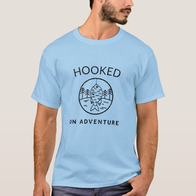 Camiseta Viciado em Aventura (Frente)