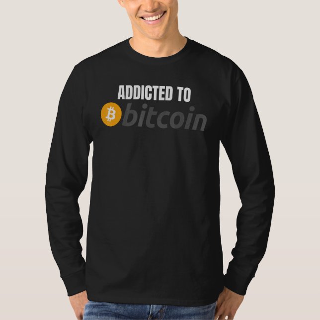 Camiseta Viciado em Bitmoney DeFi Crypto HODL Bitmoney (Frente)
