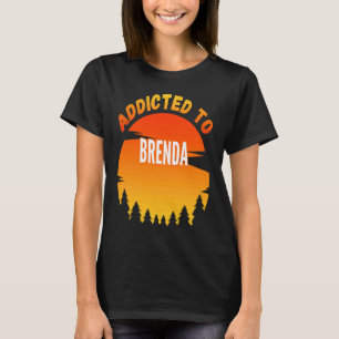 Camiseta Viciado em Brenda para Brenda