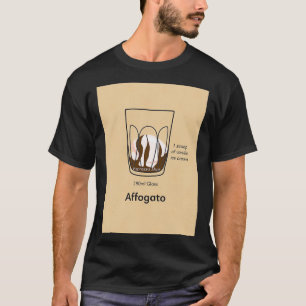 Camiseta Viciado em café Affogato