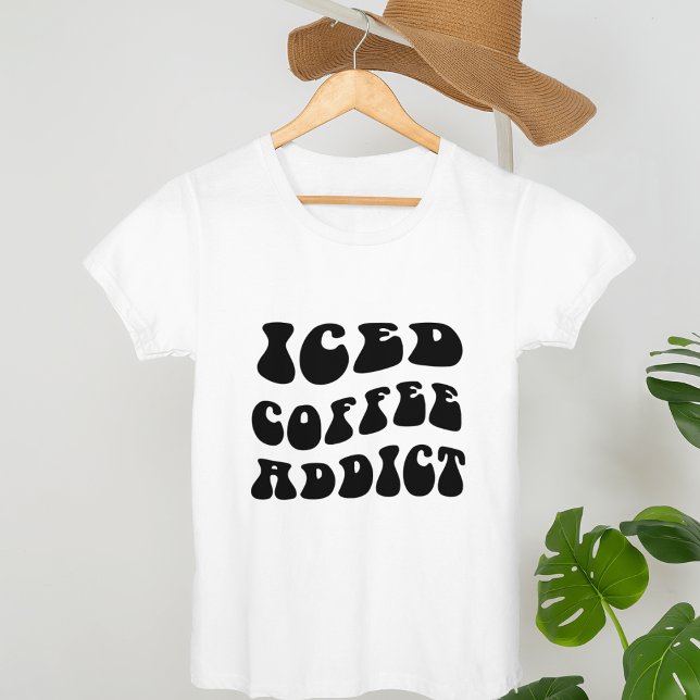 Camiseta Viciado em café | Café Ventilador de Café Viciado  (Criador carregado)