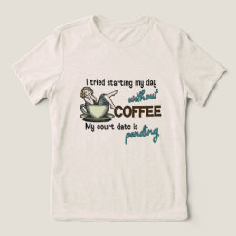 Camiseta Viciado em café para garotas