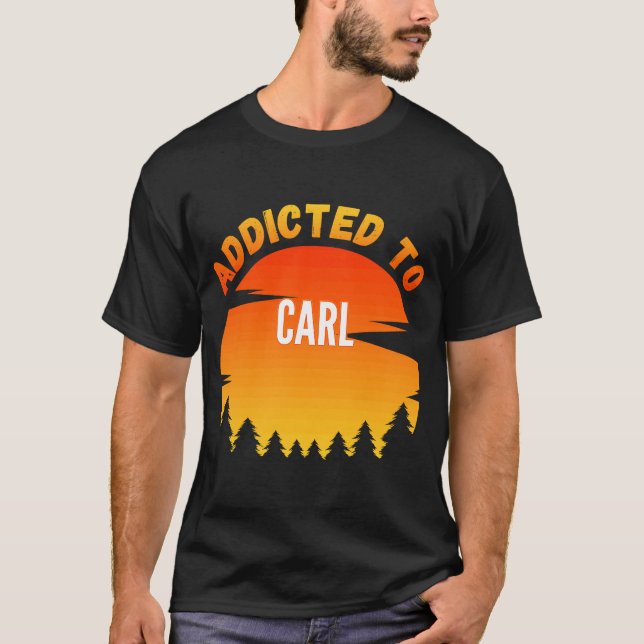 Camiseta Viciado em Carl pelo Carl (Frente)