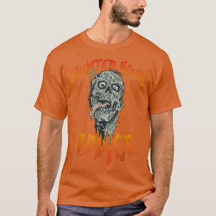Camiseta Viciado em casa de banho assombrado - Halloween438