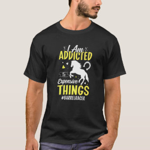 Camiseta Viciado Em Coisas  Corredor De Barril Corrida De C