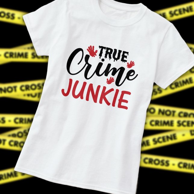 Camiseta Viciado em Crime Real (Criador carregado)