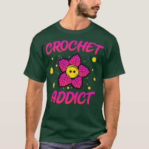 Camiseta Viciado em Crochet