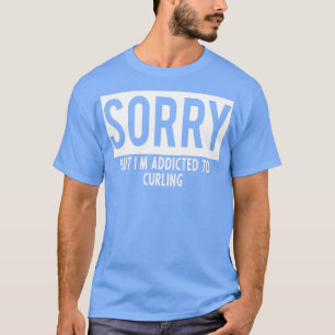 Camiseta viciado em Curling