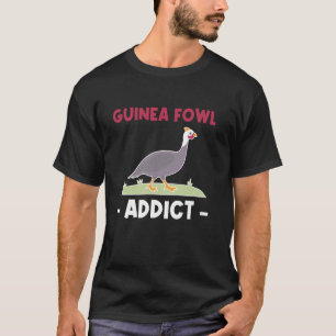 Camiseta Viciado em Galinha de Angola Frango Ave